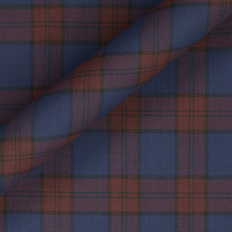 Black watch wool sales fabric